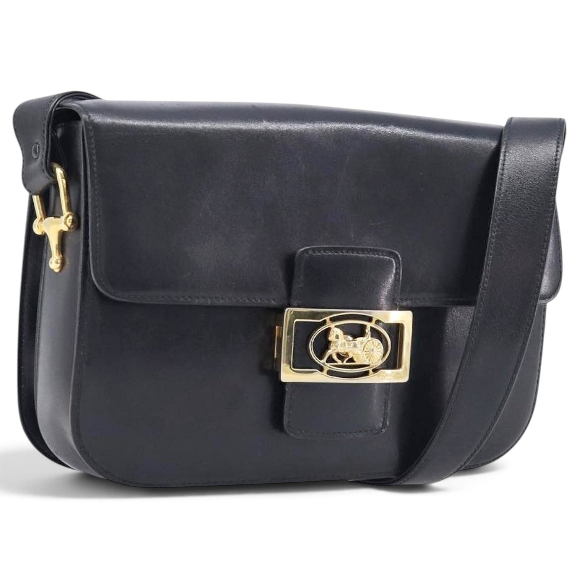 Triomphe leather handbag