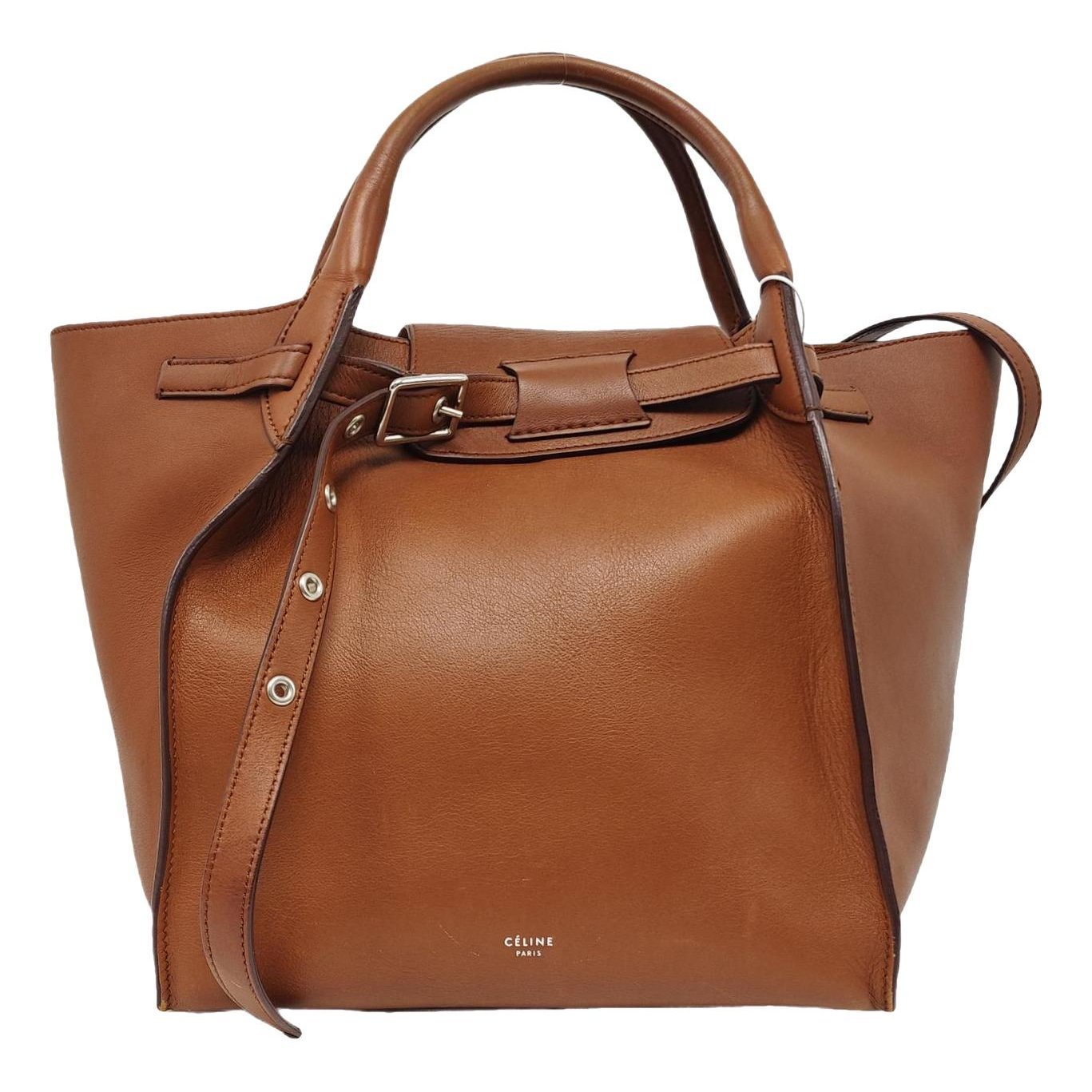 Big Bag leather handbag