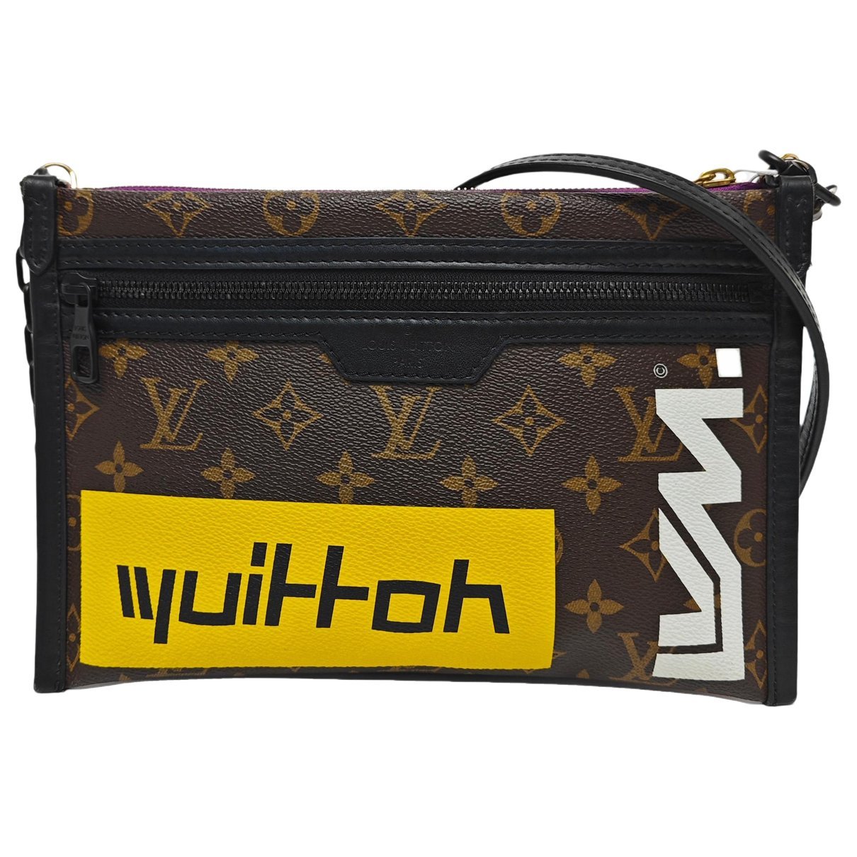 Leather crossbody bag