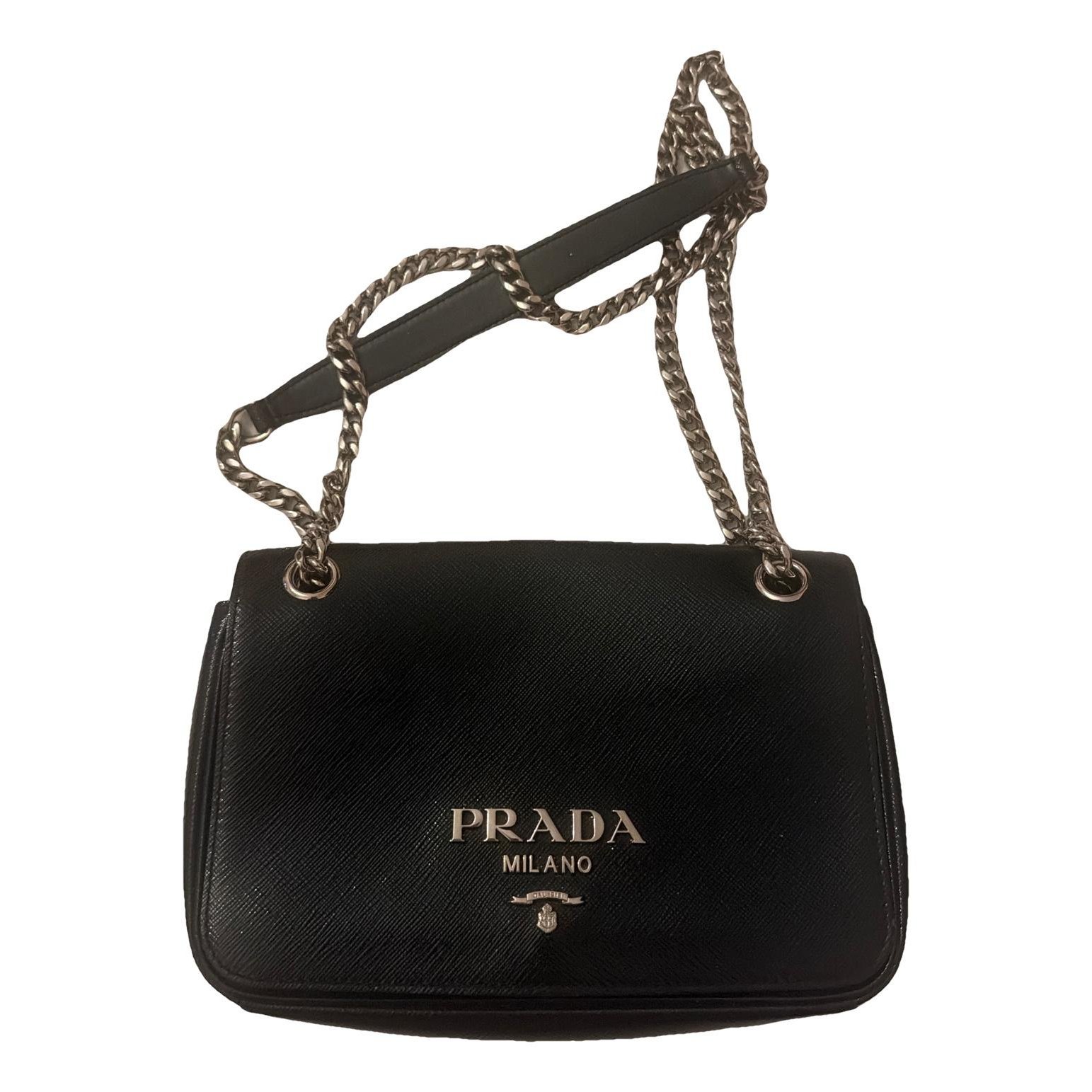 Light Frame leather crossbody bag