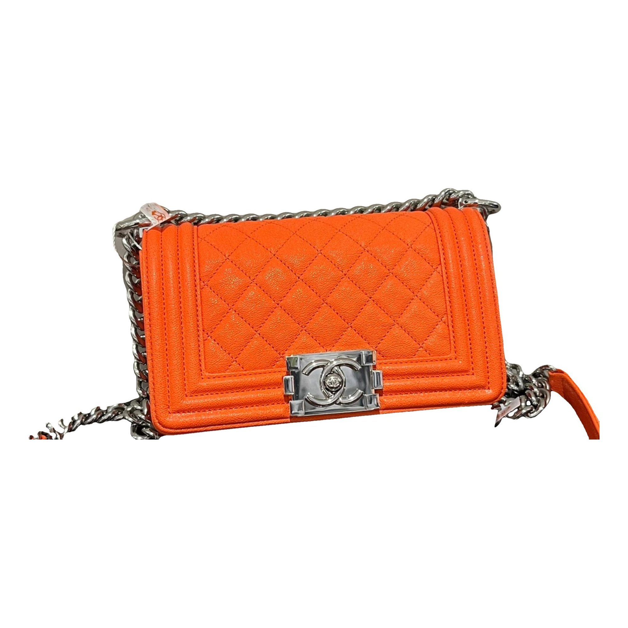 Boy leather crossbody bag
