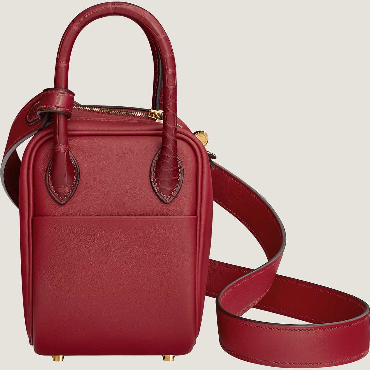 Rouge Grenat Lindy Mini Touch Bag