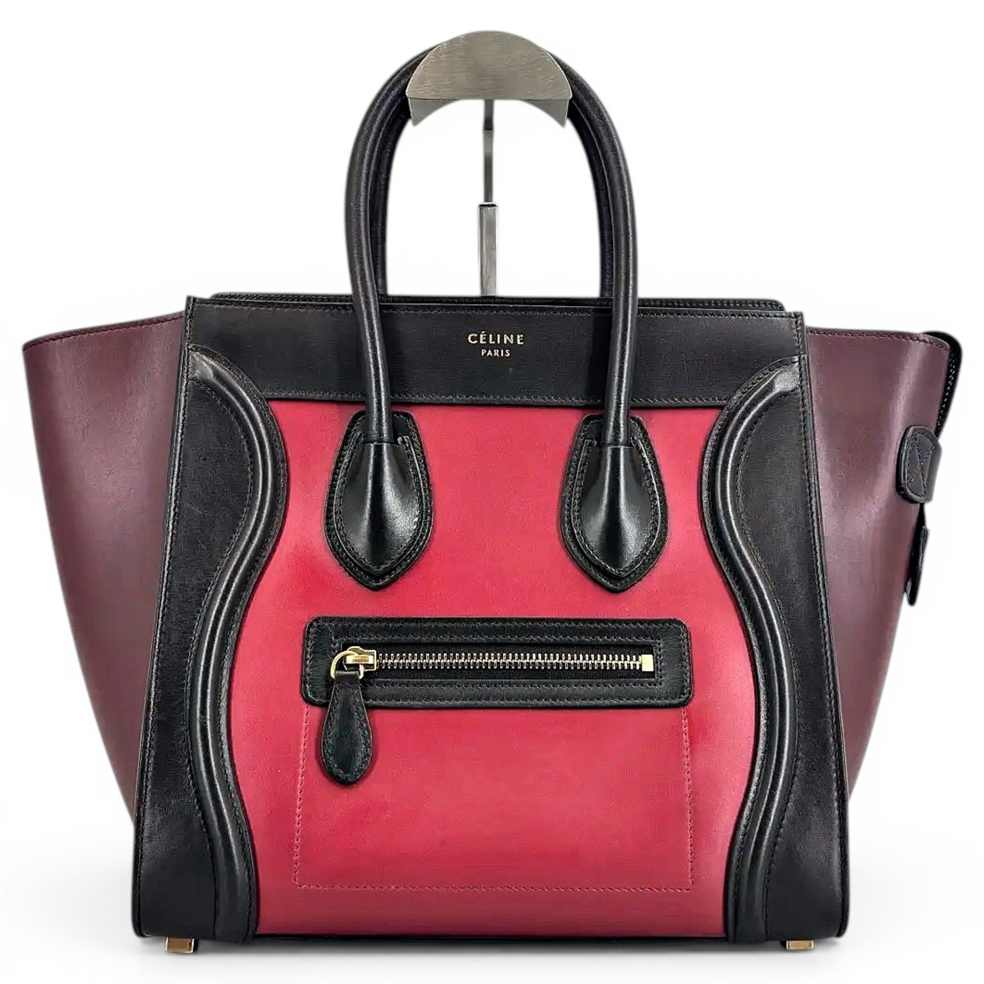Luggage leather handbag