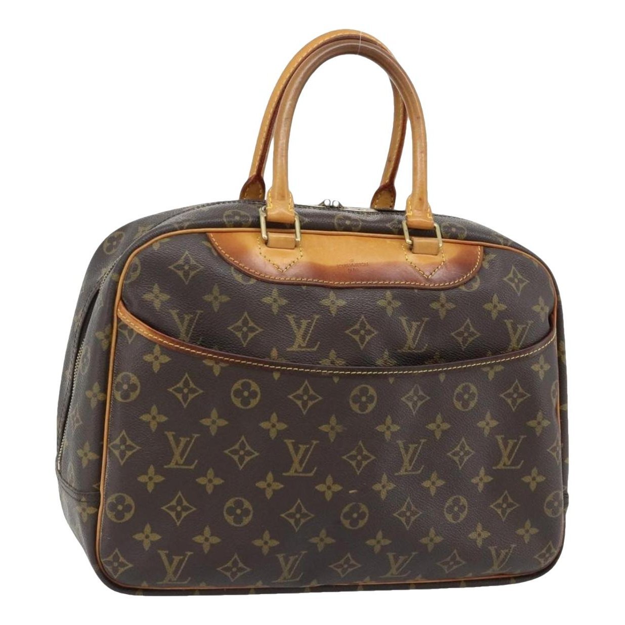 Leather travel bag