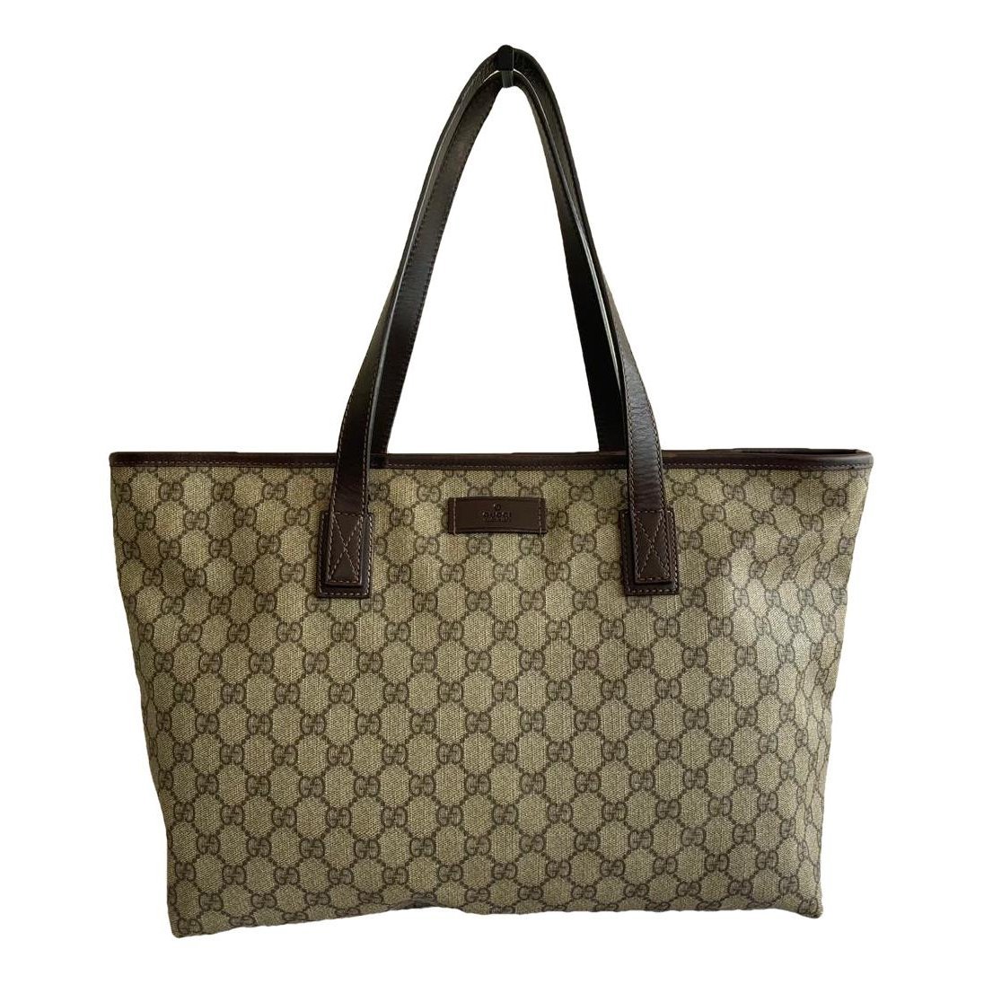 Leather tote