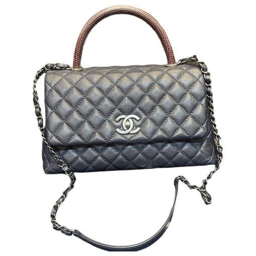 Coco Handle leather handbag