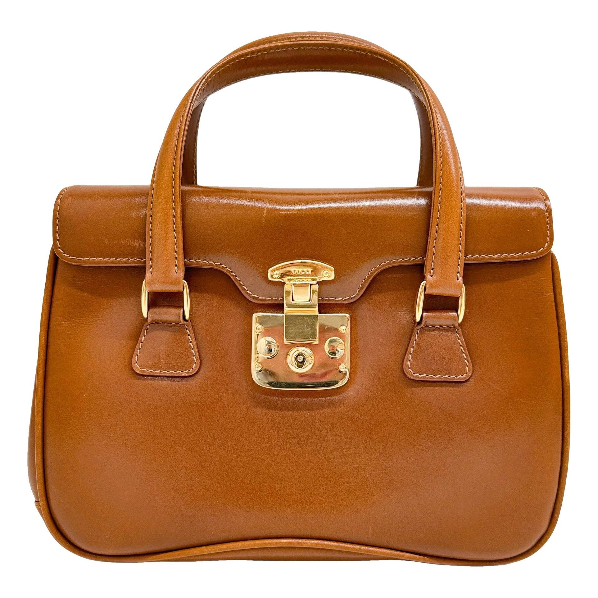 Lady Lock leather handbag