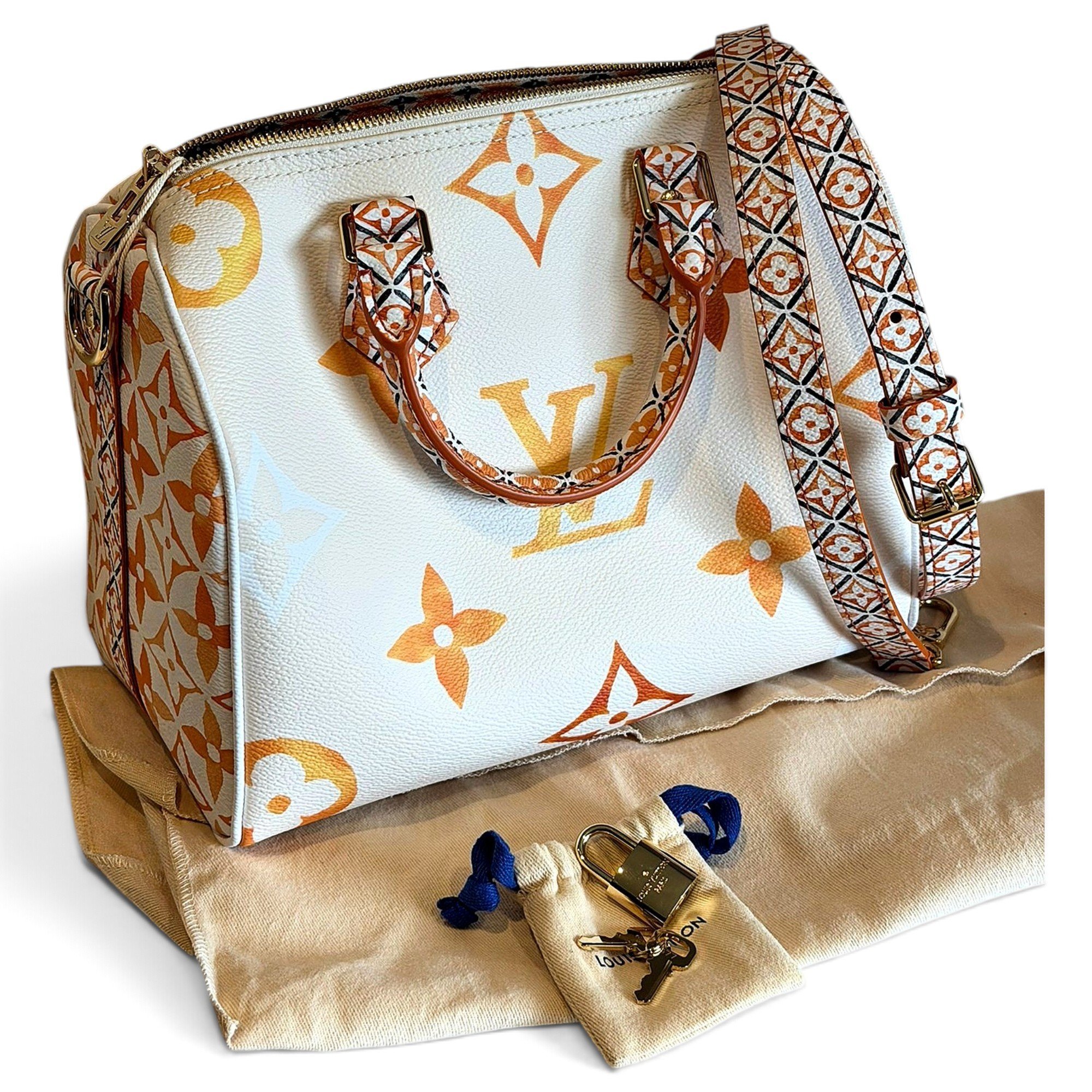 Speedy Bandoulière leather handbag