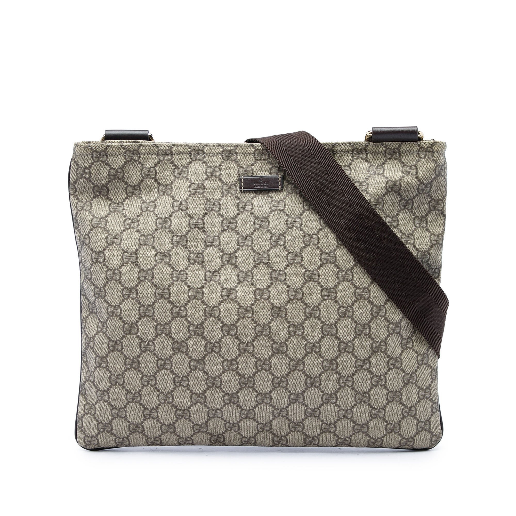 Gucci B leather crossbody bag
