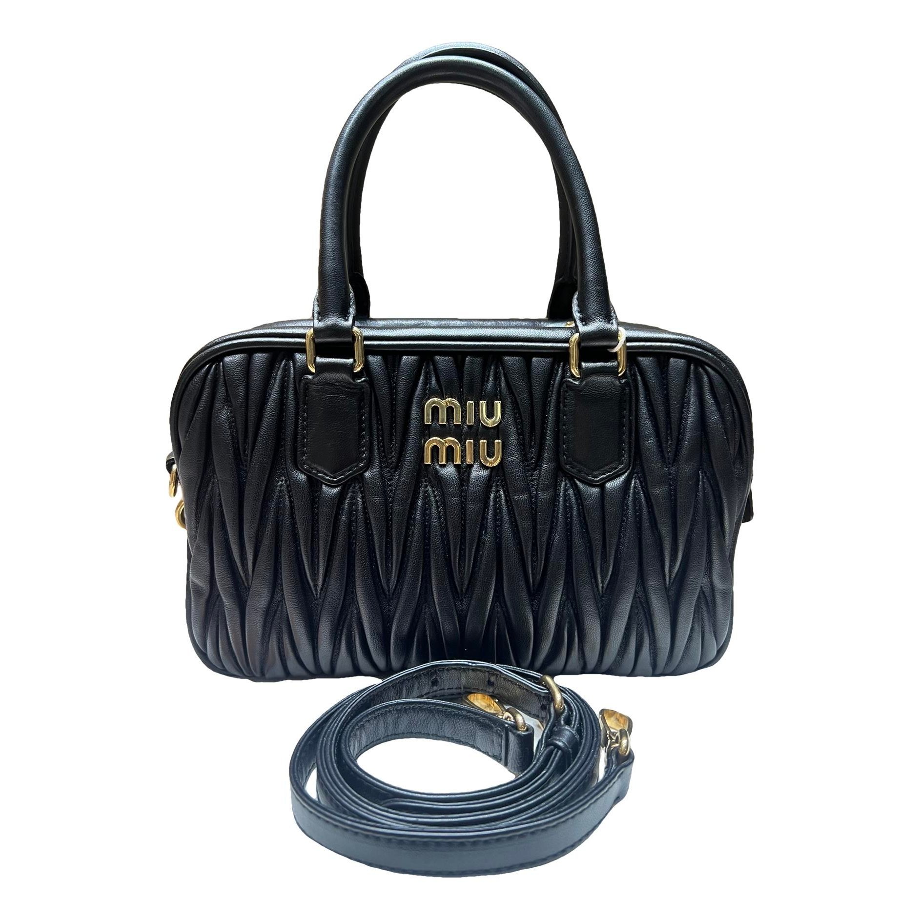 Arcadie leather handbag