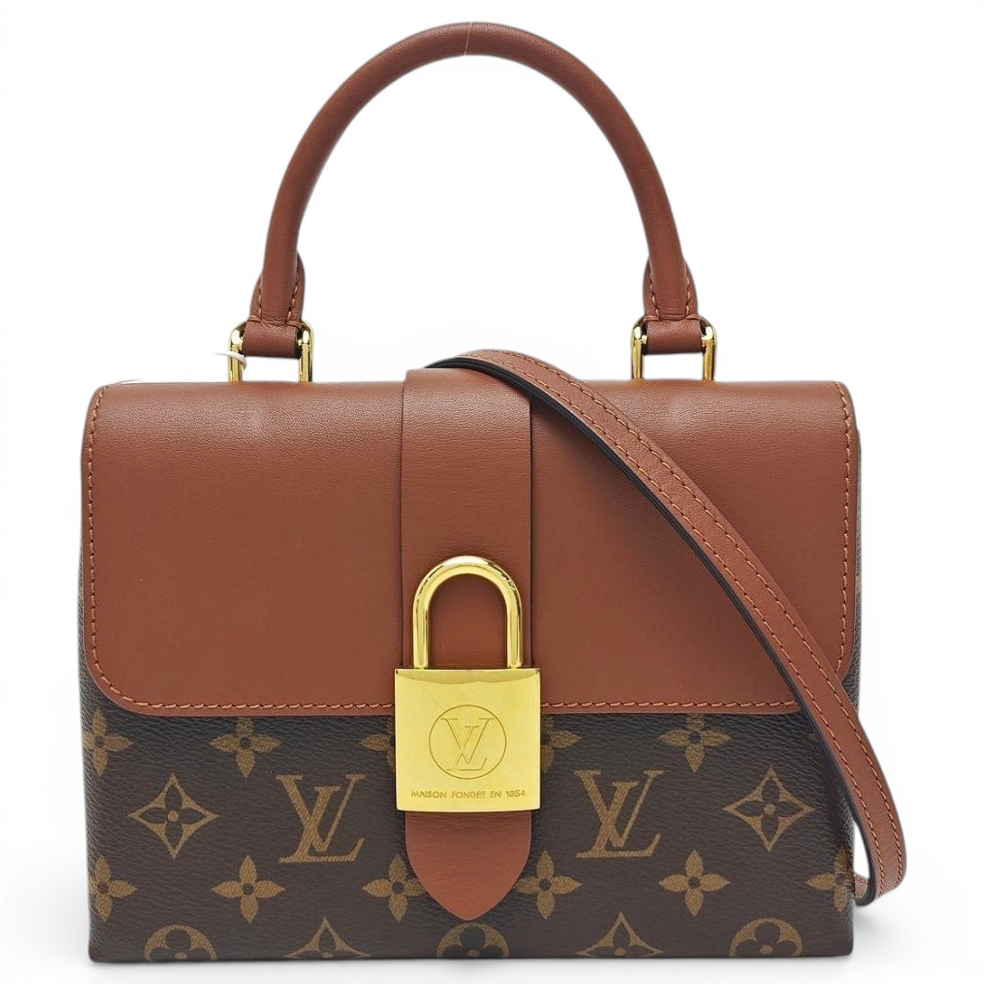 Locky BB leather handbag