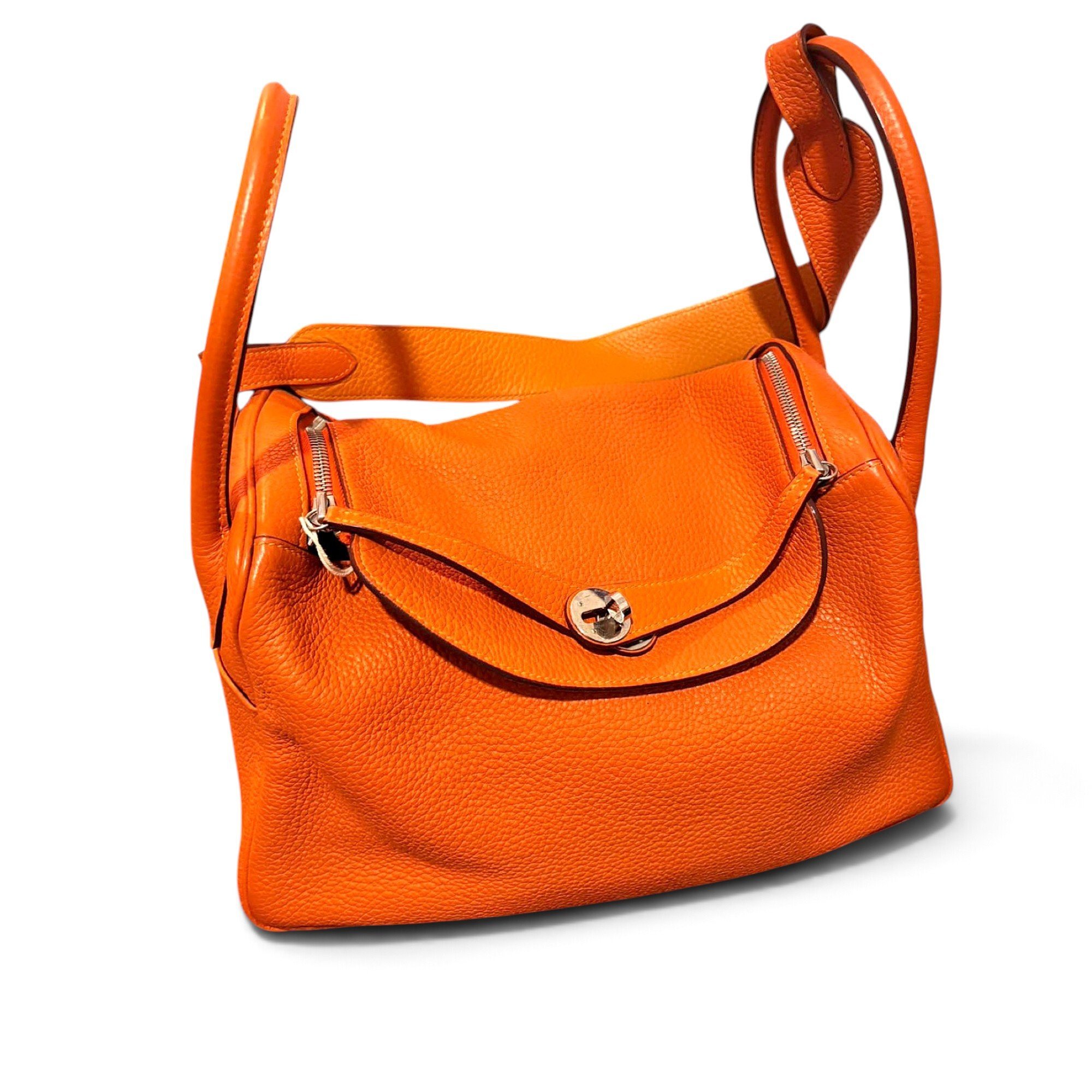 Lindy leather crossbody bag