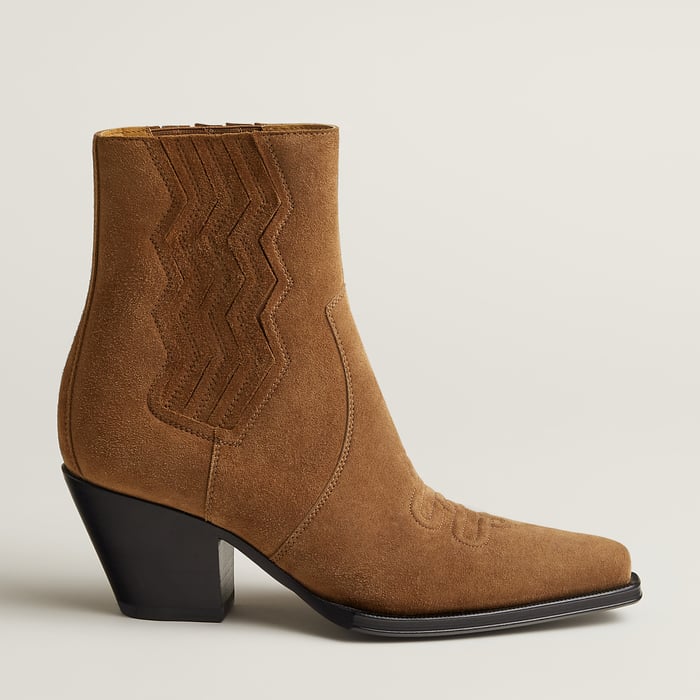 Brun Fumé Vegas Ankle Boot