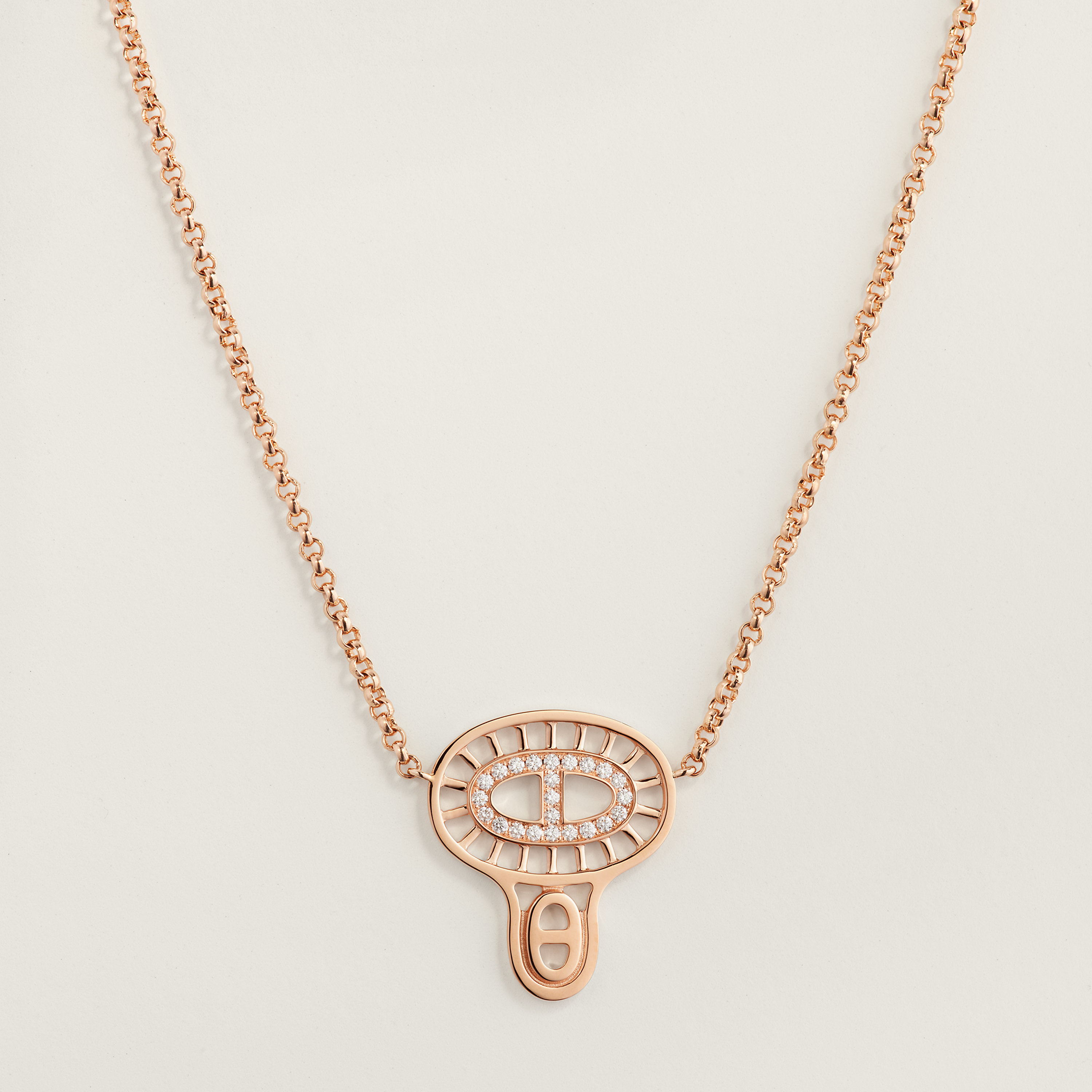 Chaine d'ancre Divine pendant, small model