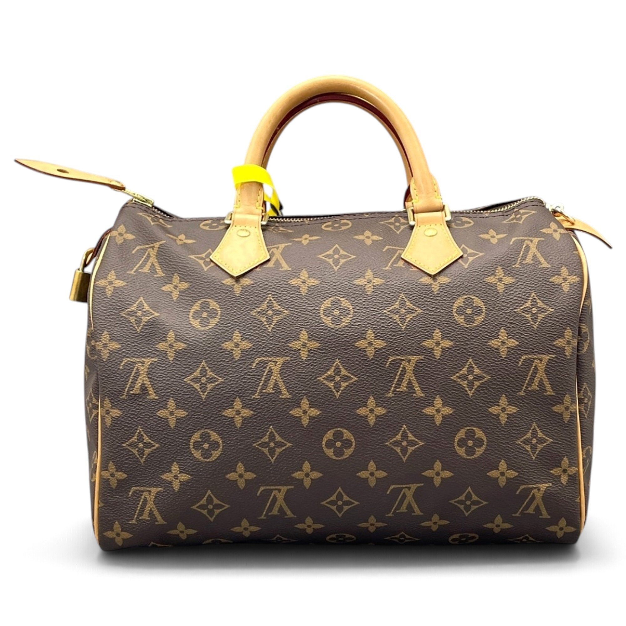 Speedy leather handbag