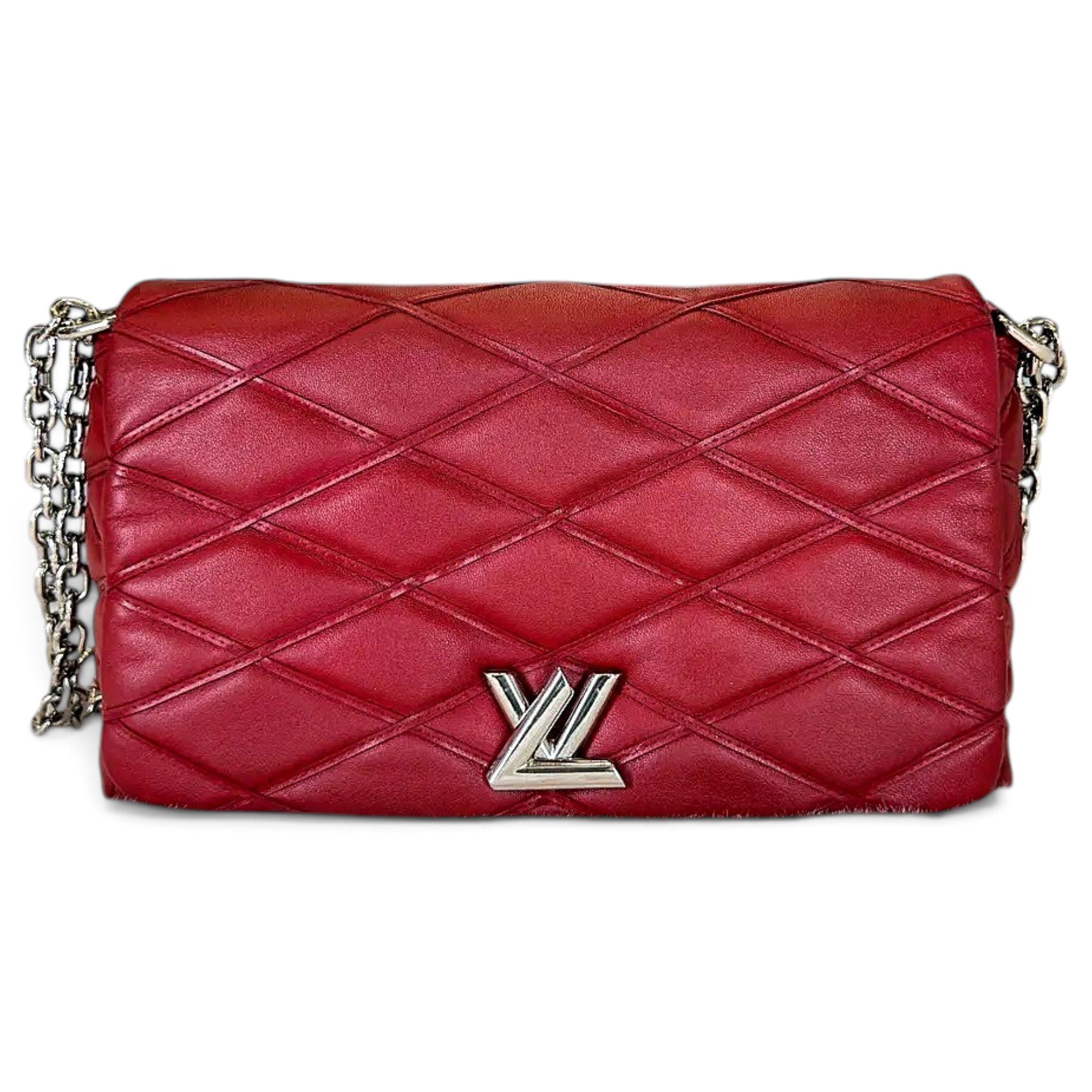 Twist leather crossbody bag