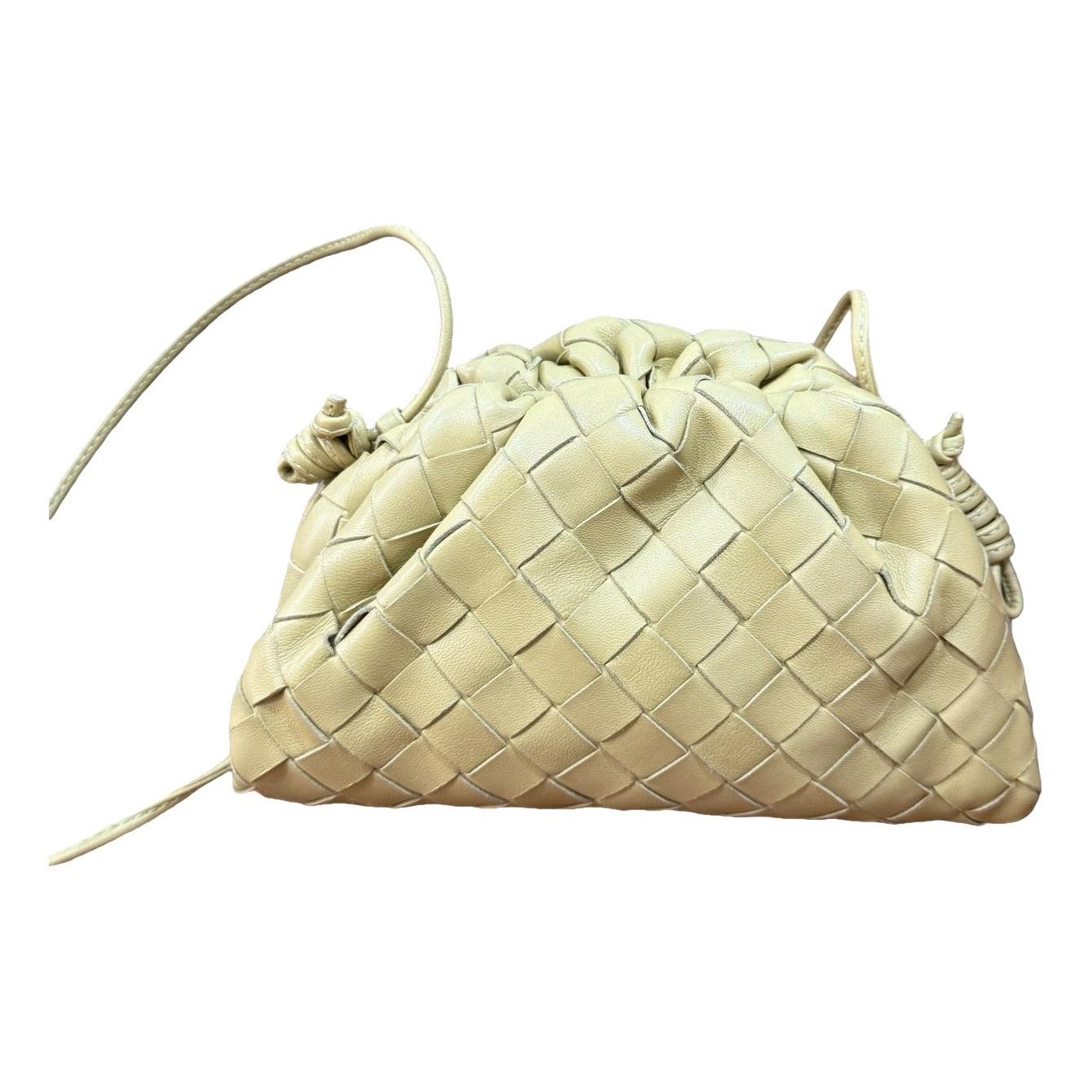 Pouch leather handbag