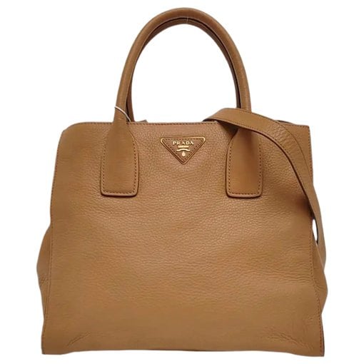 Leather tote