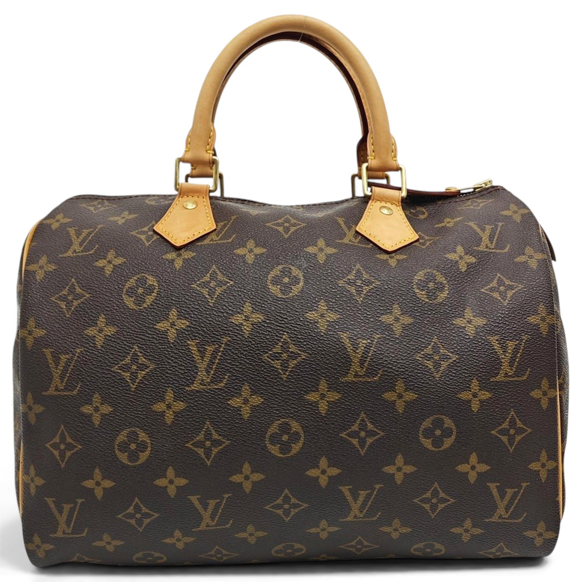 Nano Speedy / Mini HL leather handbag