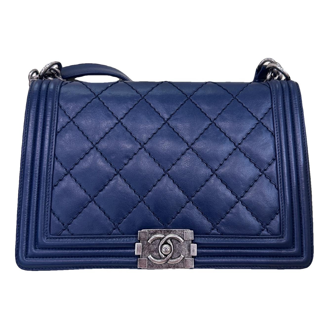 Boy leather crossbody bag