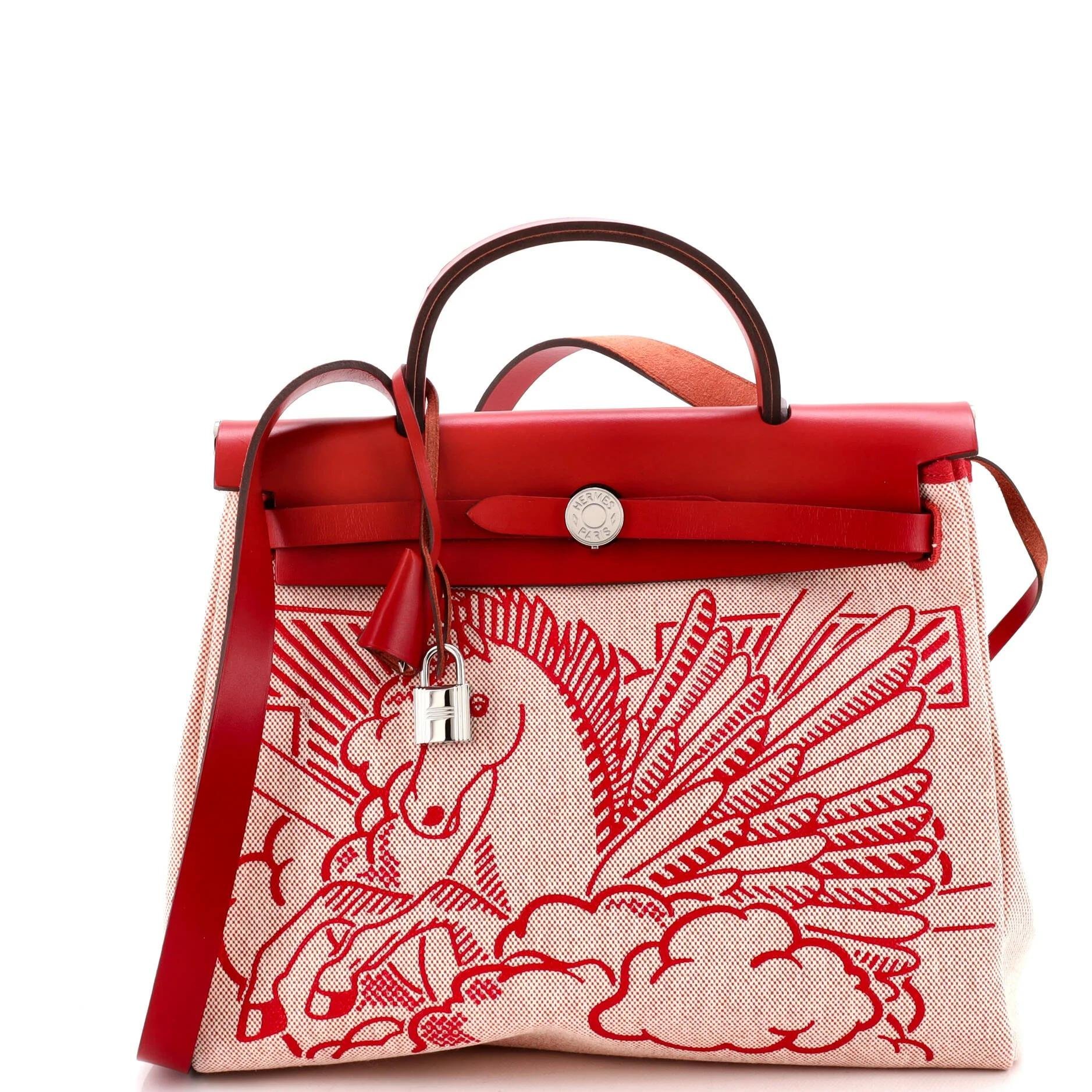 Herbag leather handbag