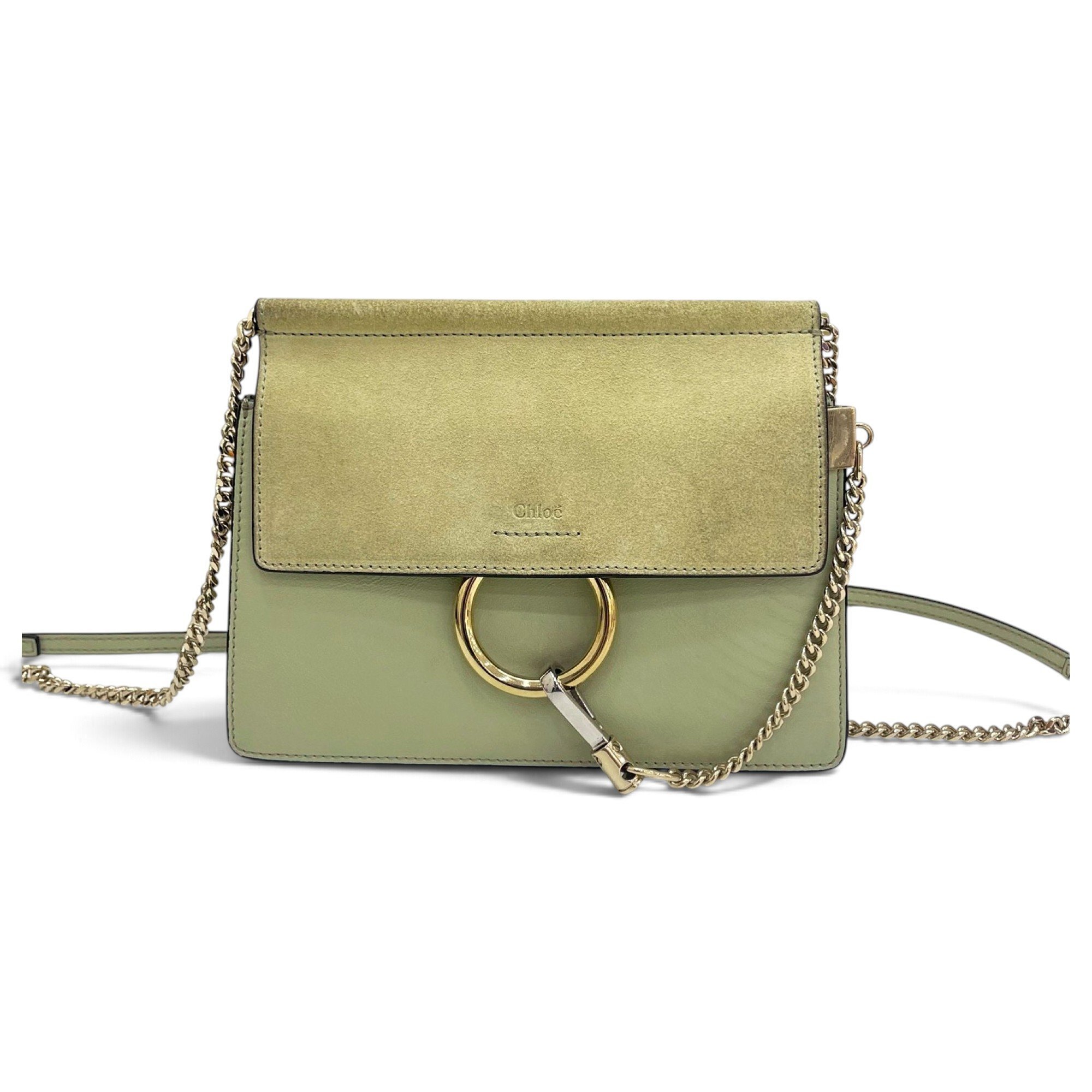 Faye leather crossbody bag