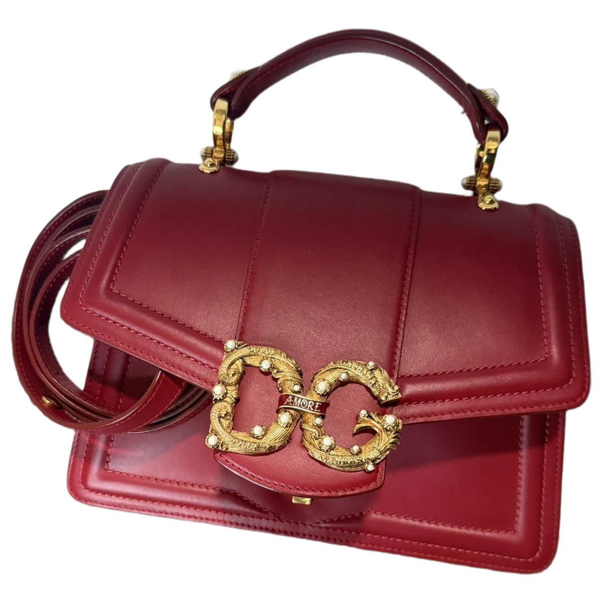 Leather handbag