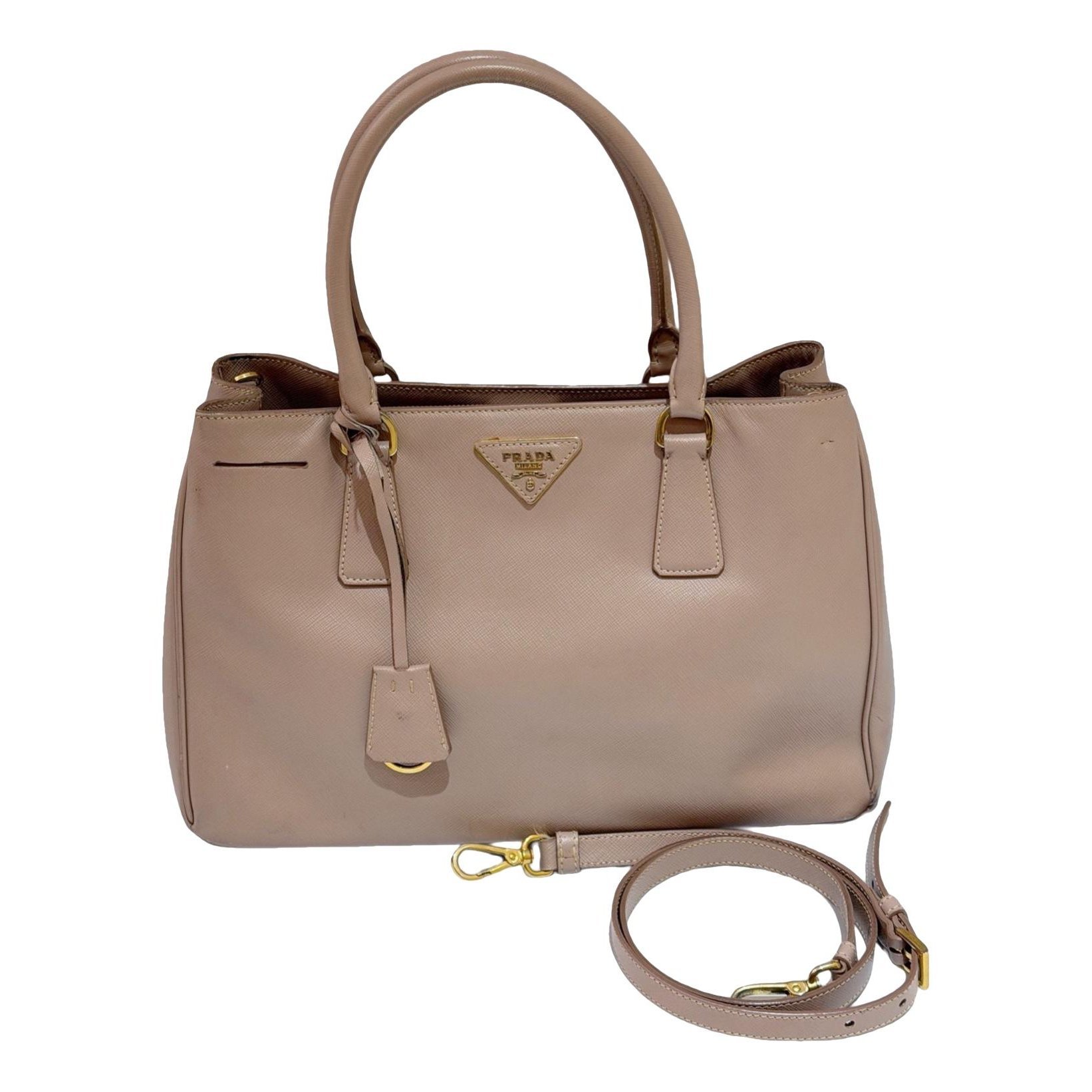 Galleria leather handbag