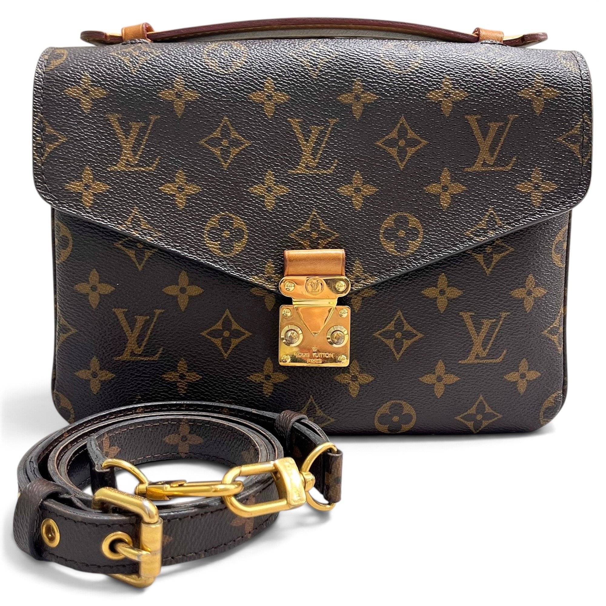 Metis leather handbag