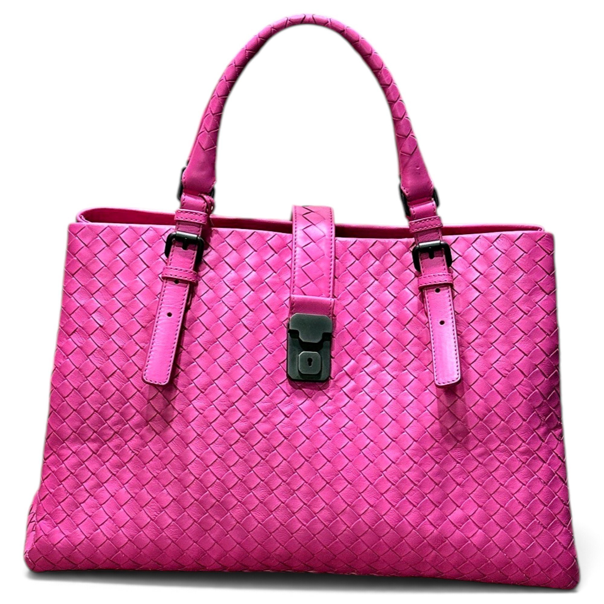 Roma leather tote