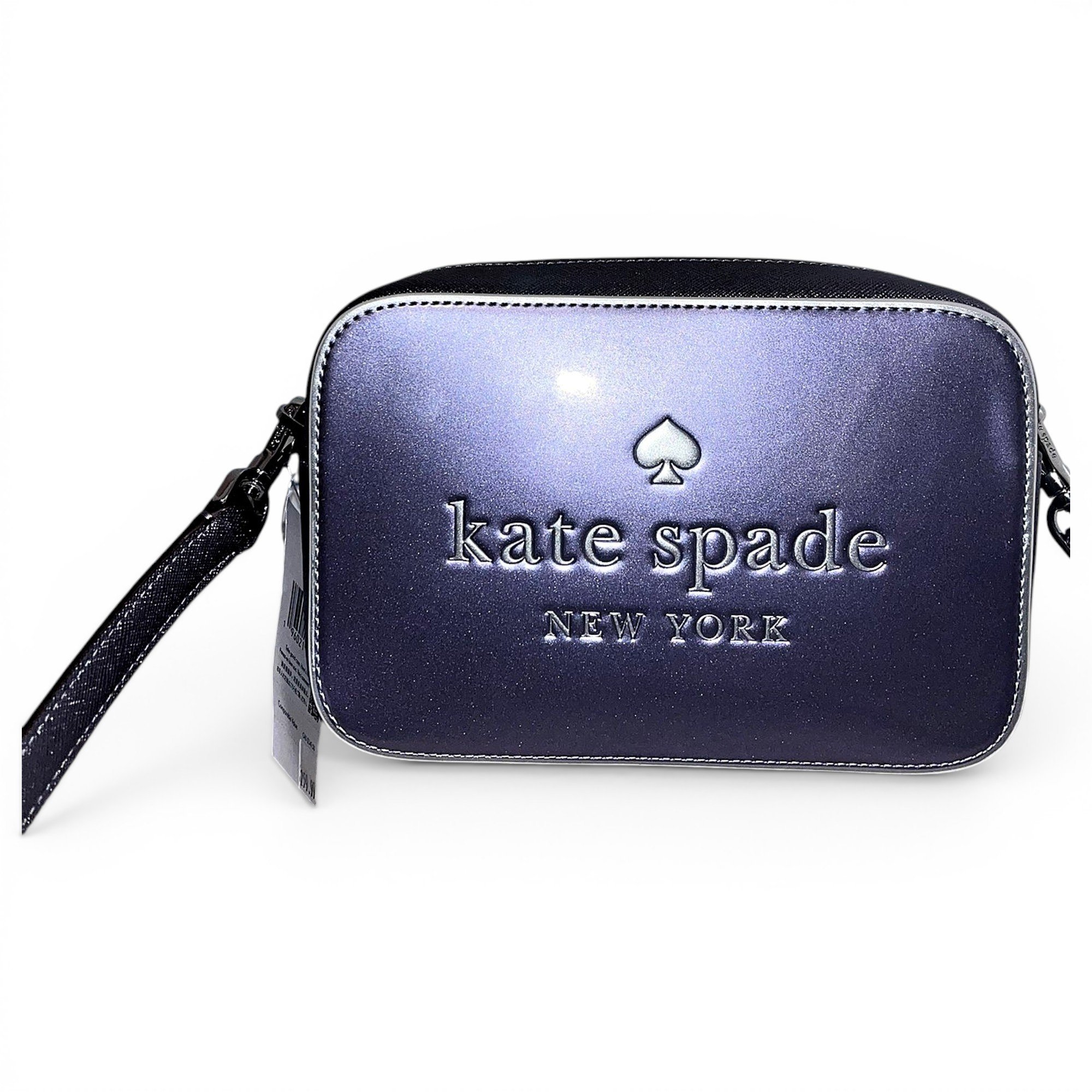 Patent leather crossbody bag