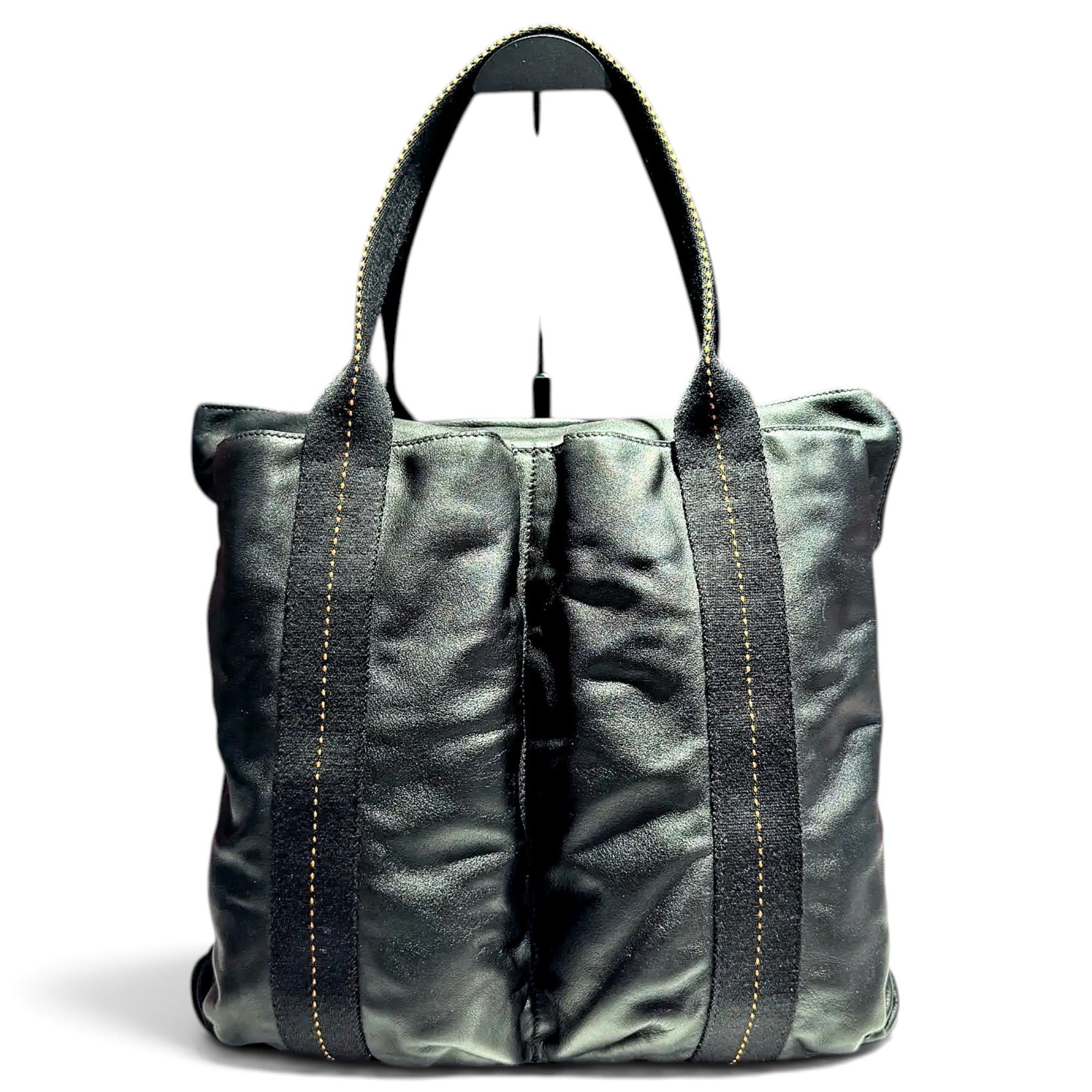 Leather handbag