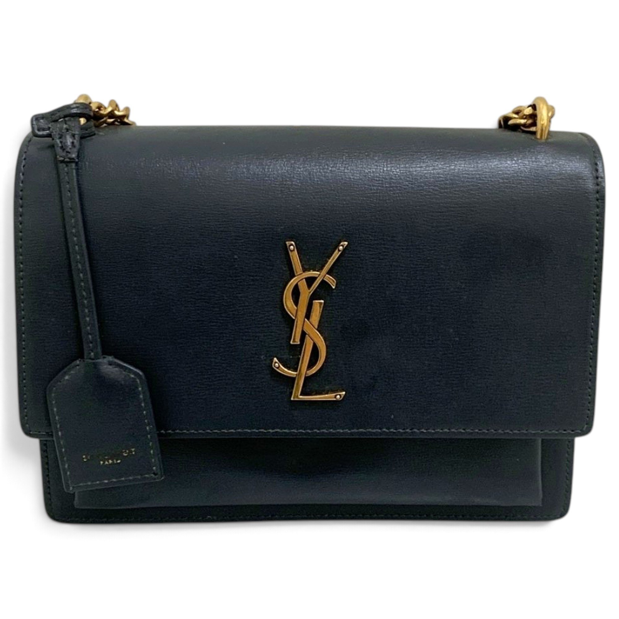 Sunset leather handbag