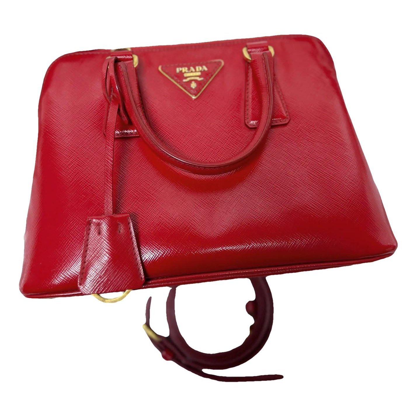 Promenade leather handbag