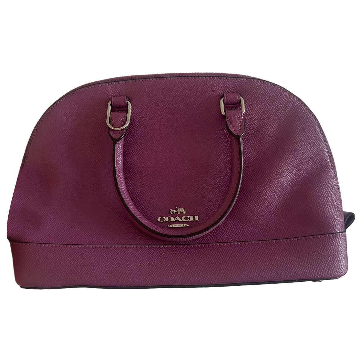 Cartable mini sierra leather handbag
