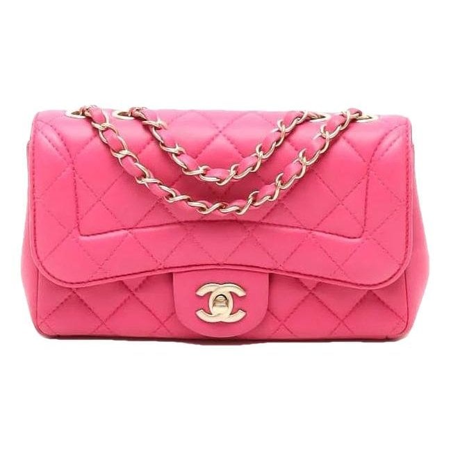 Mademoiselle leather handbag