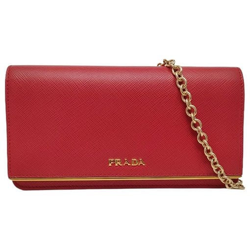 Leather crossbody bag