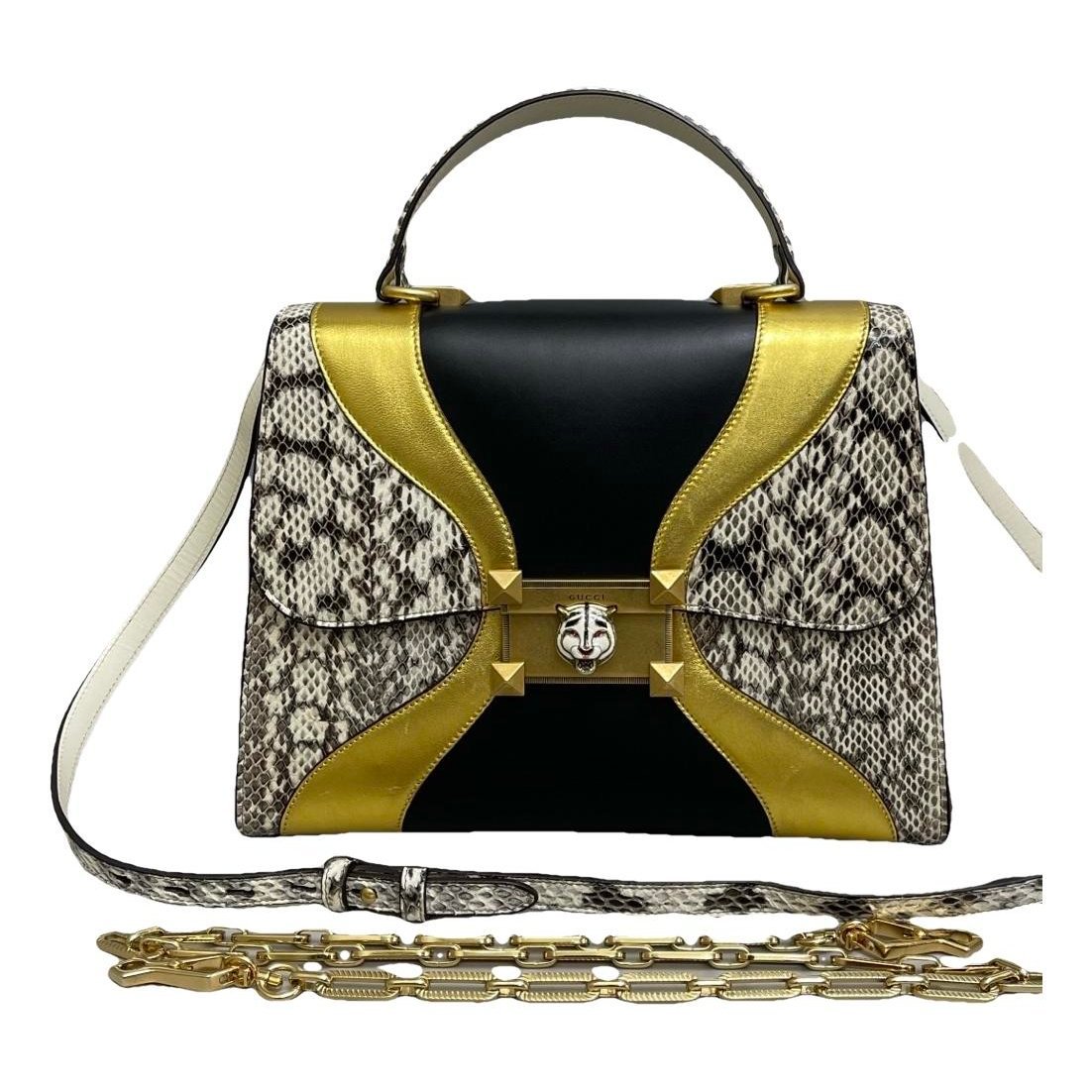 Osiride leather handbag
