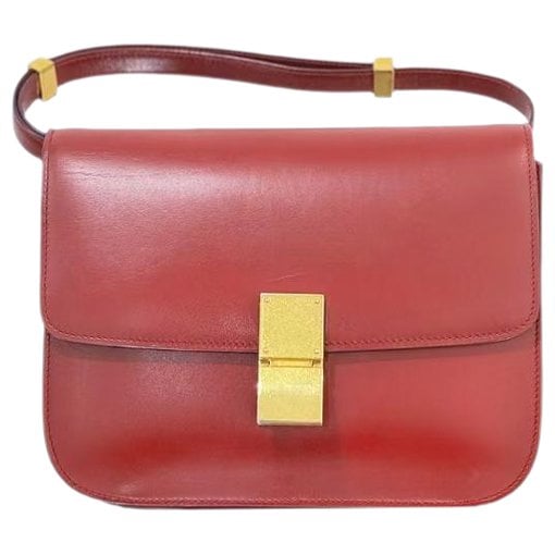 Classic leather handbag