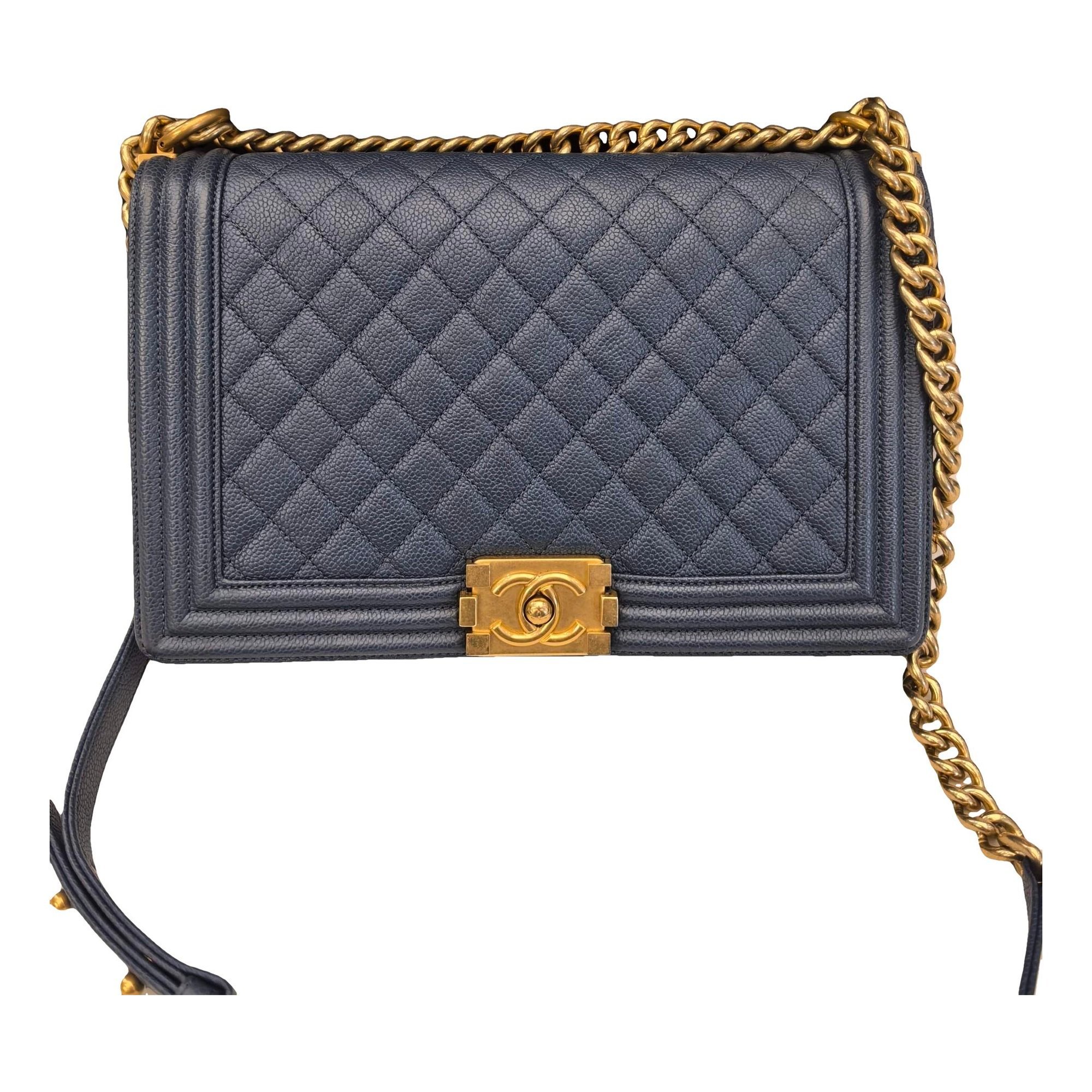 Boy leather crossbody bag