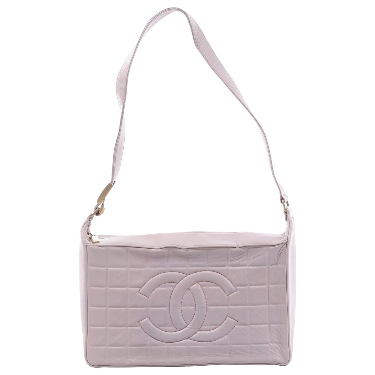 East West Chocolate Bar leather handbag