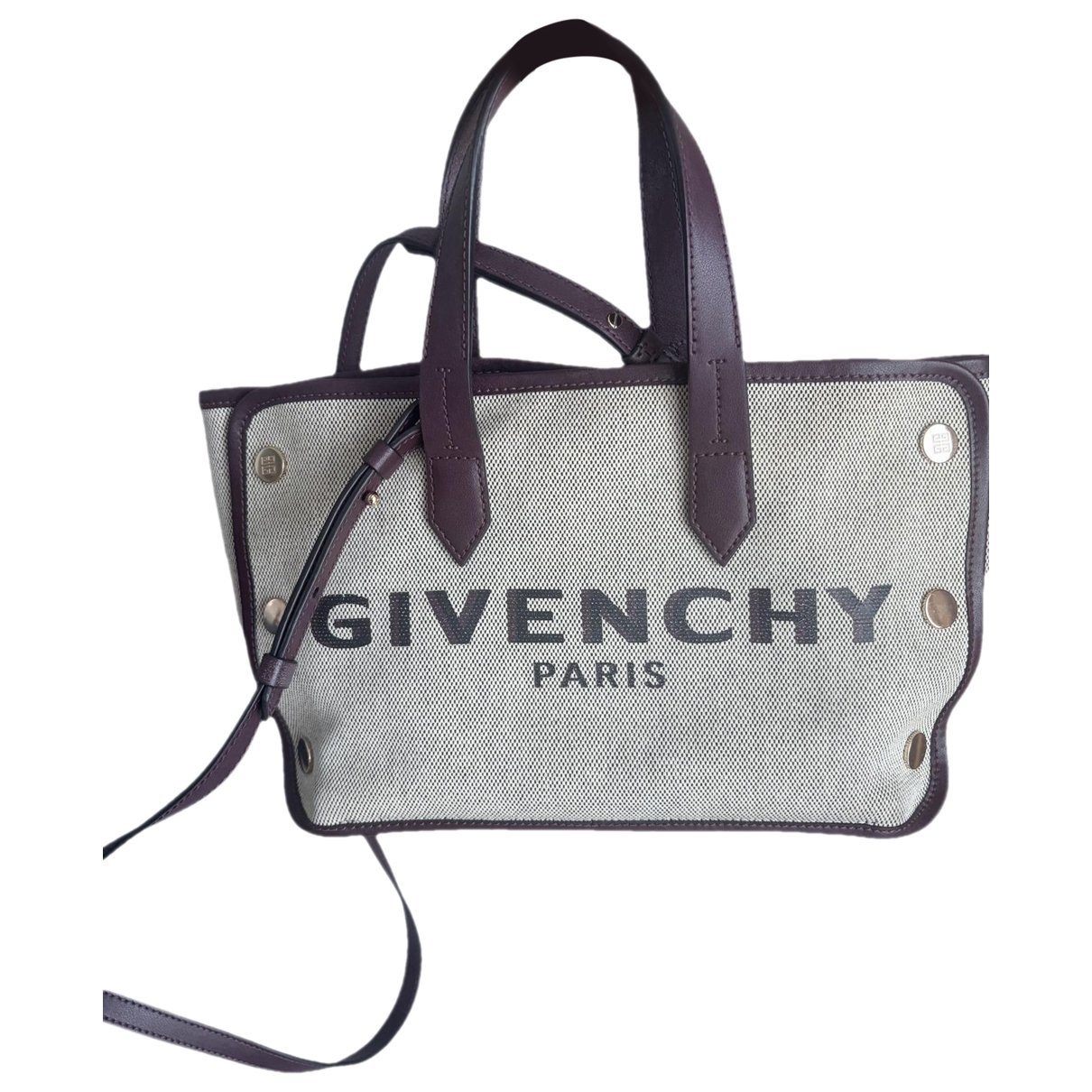 G Tote leather handbag