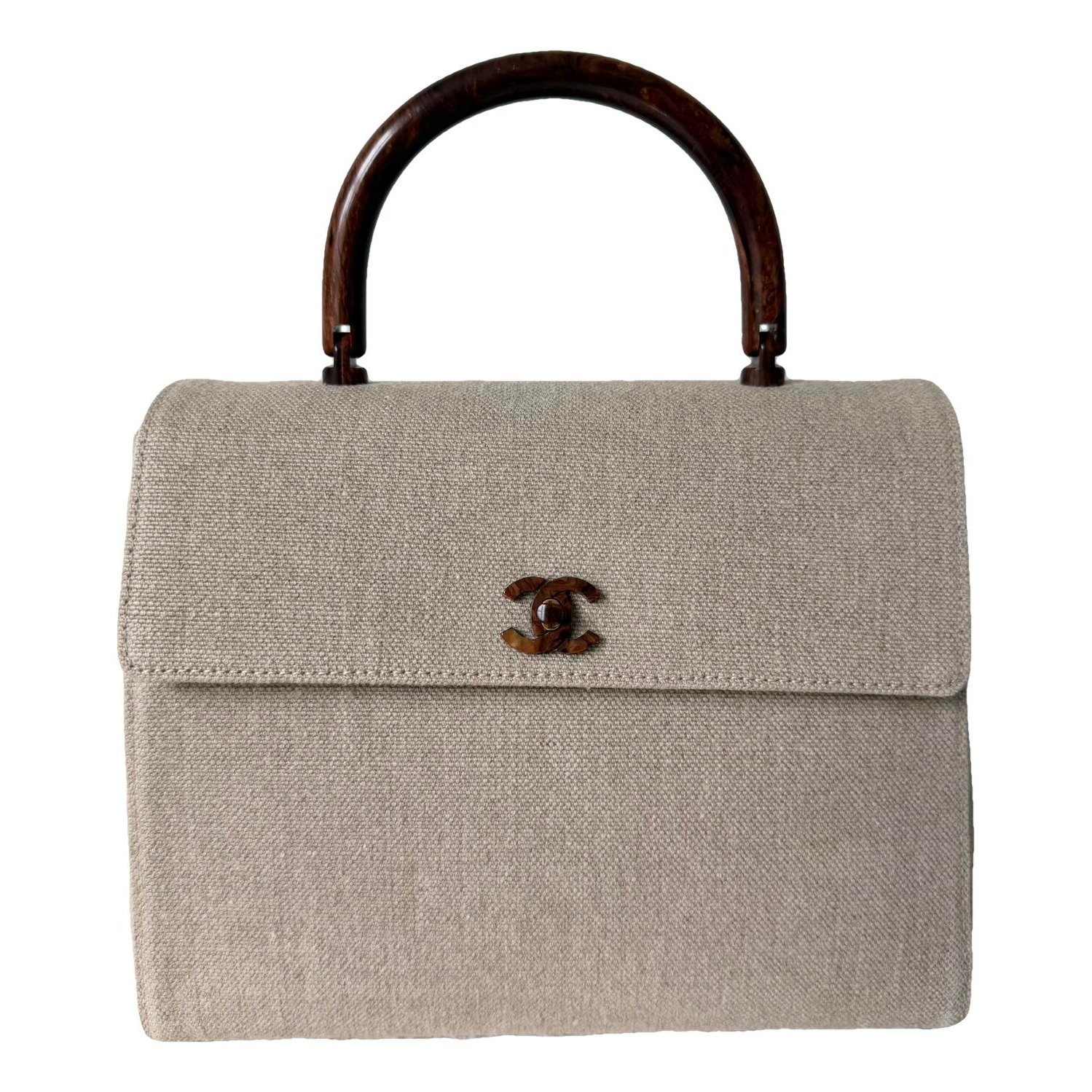 Linen handbag