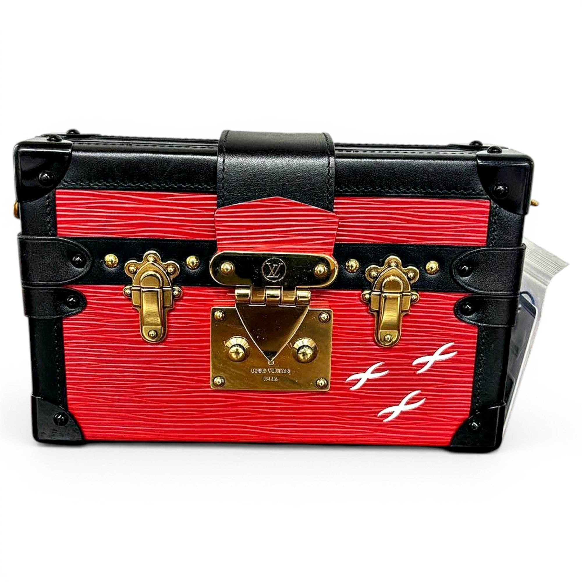 Louis Vuitton Petite Malle leather crossbody bag