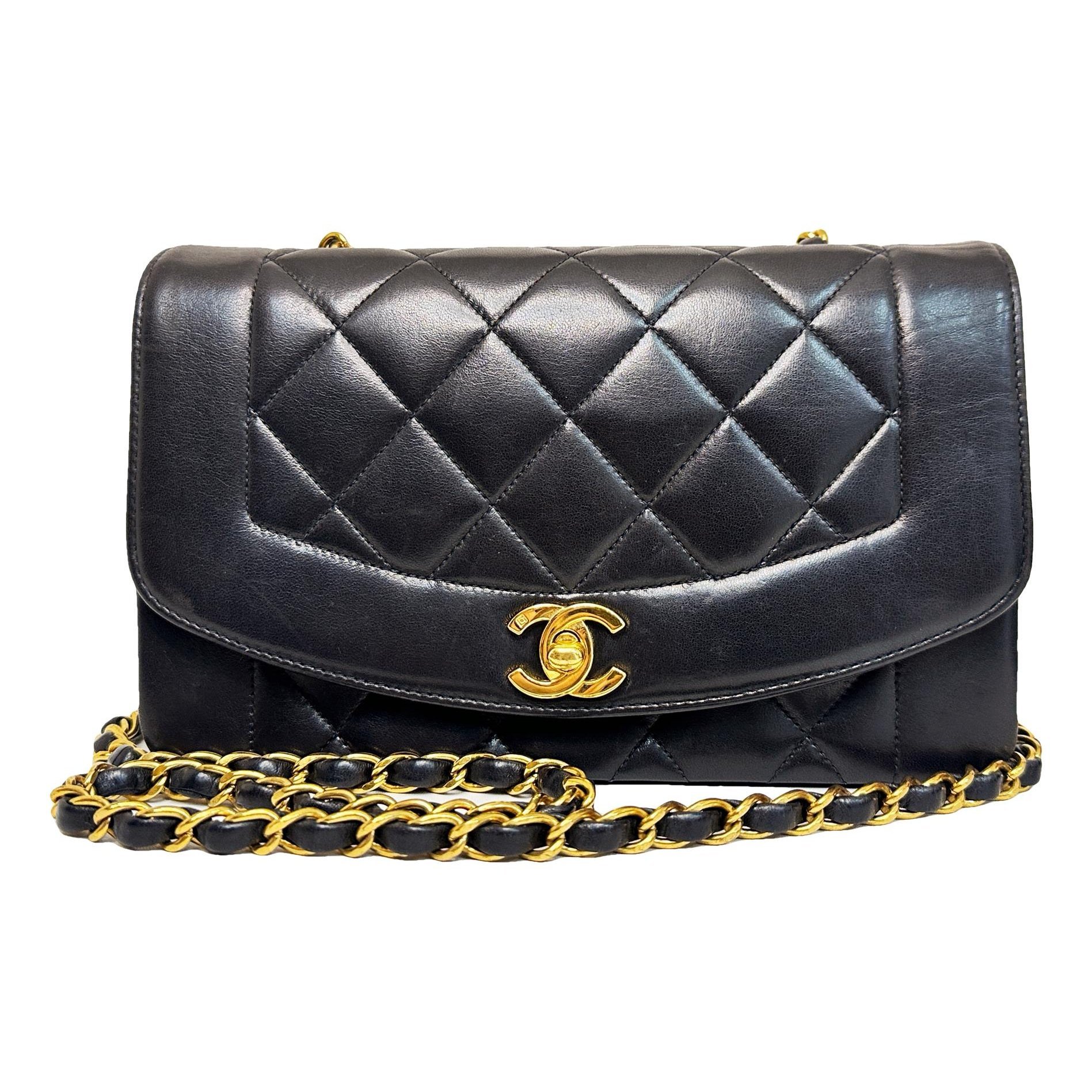Diana leather crossbody bag