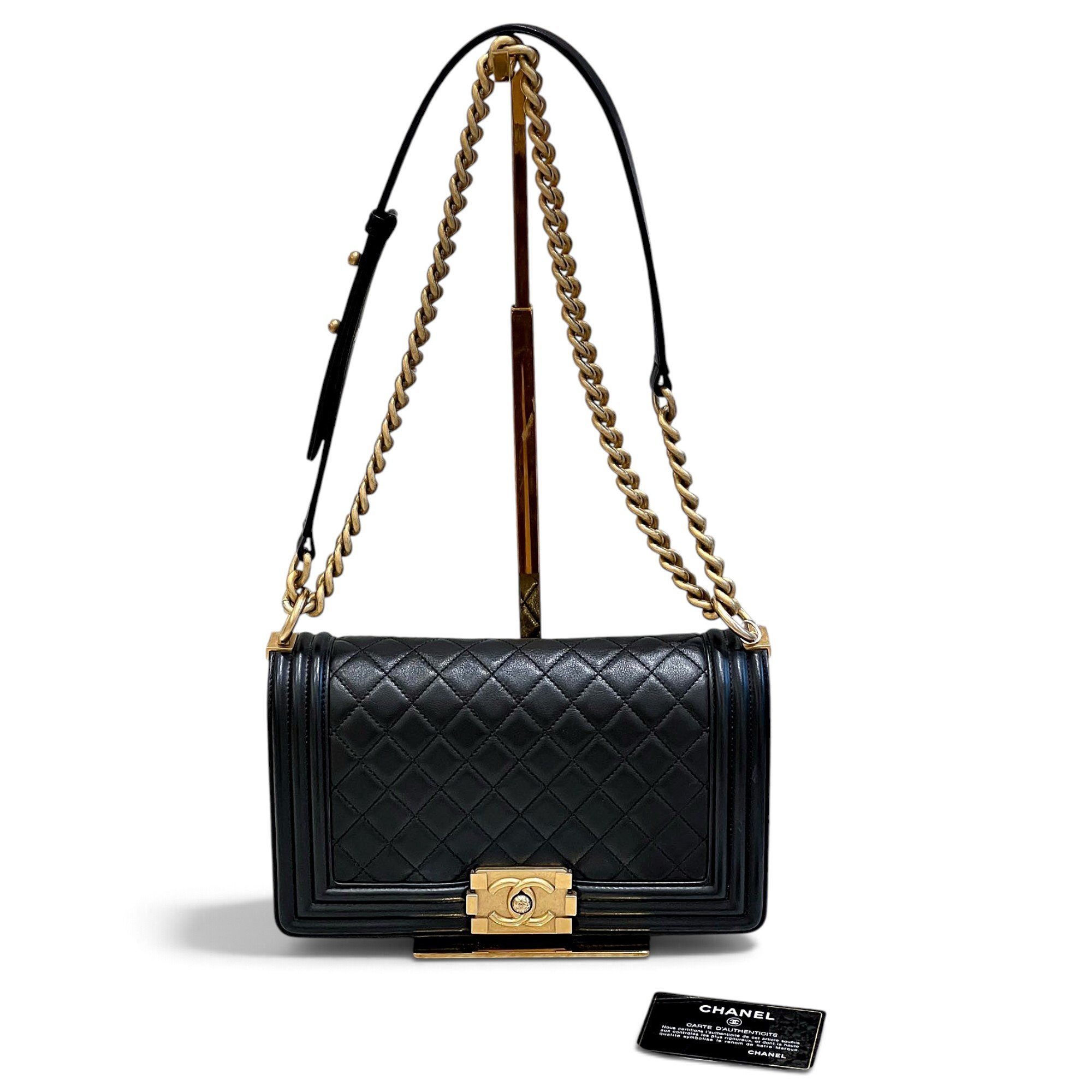 Boy leather handbag