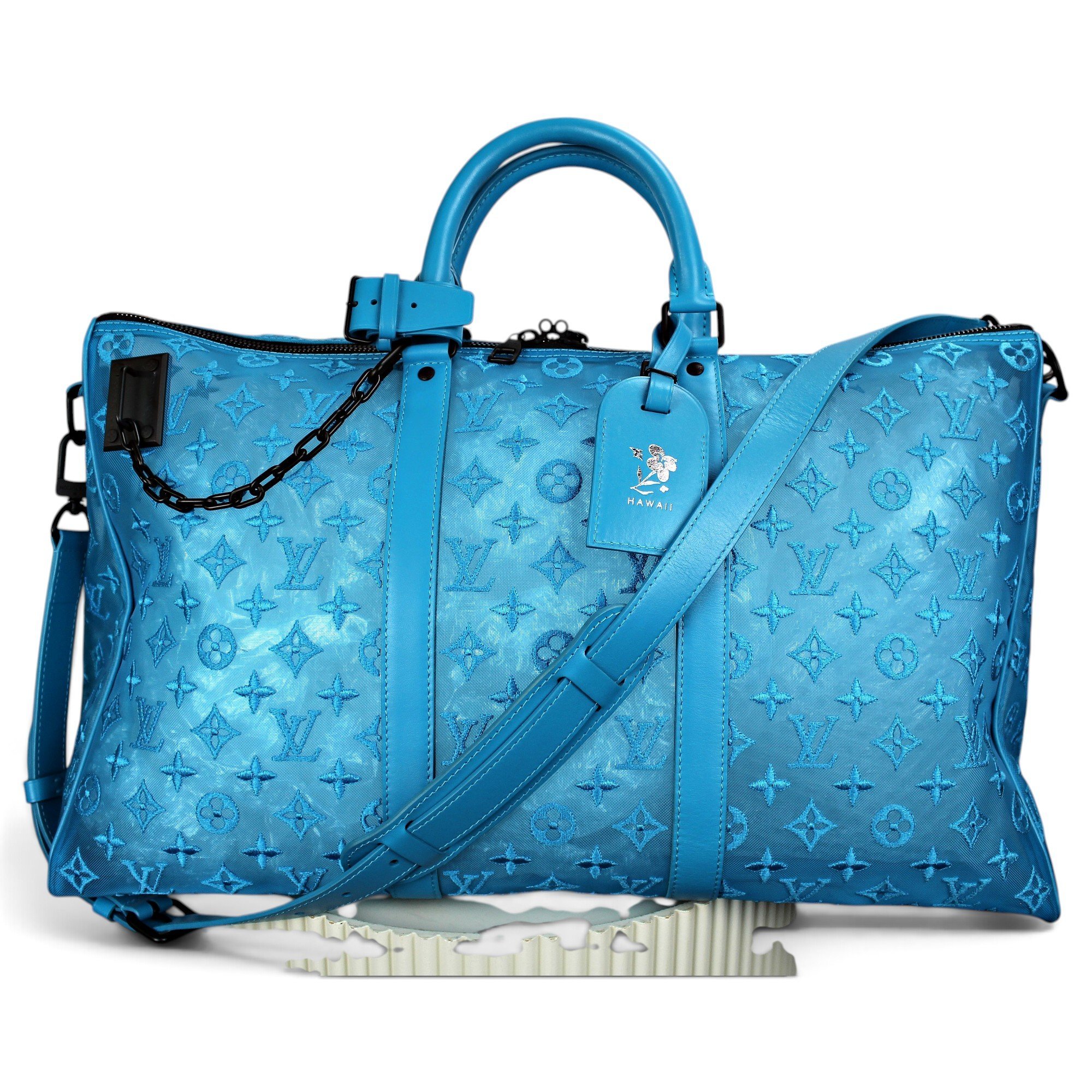 Keepall leather 48h bag