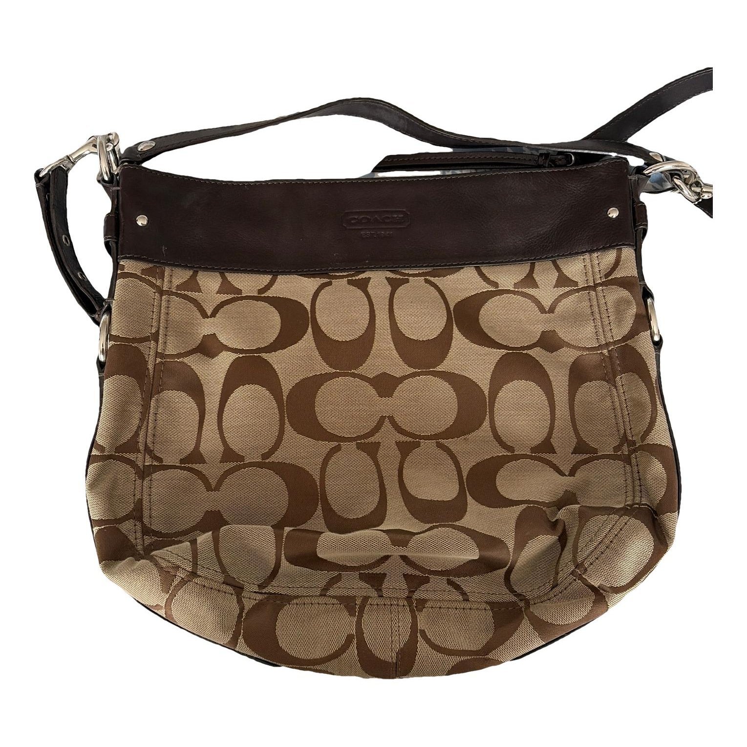 Large Scout Hobo cloth crossbody bag