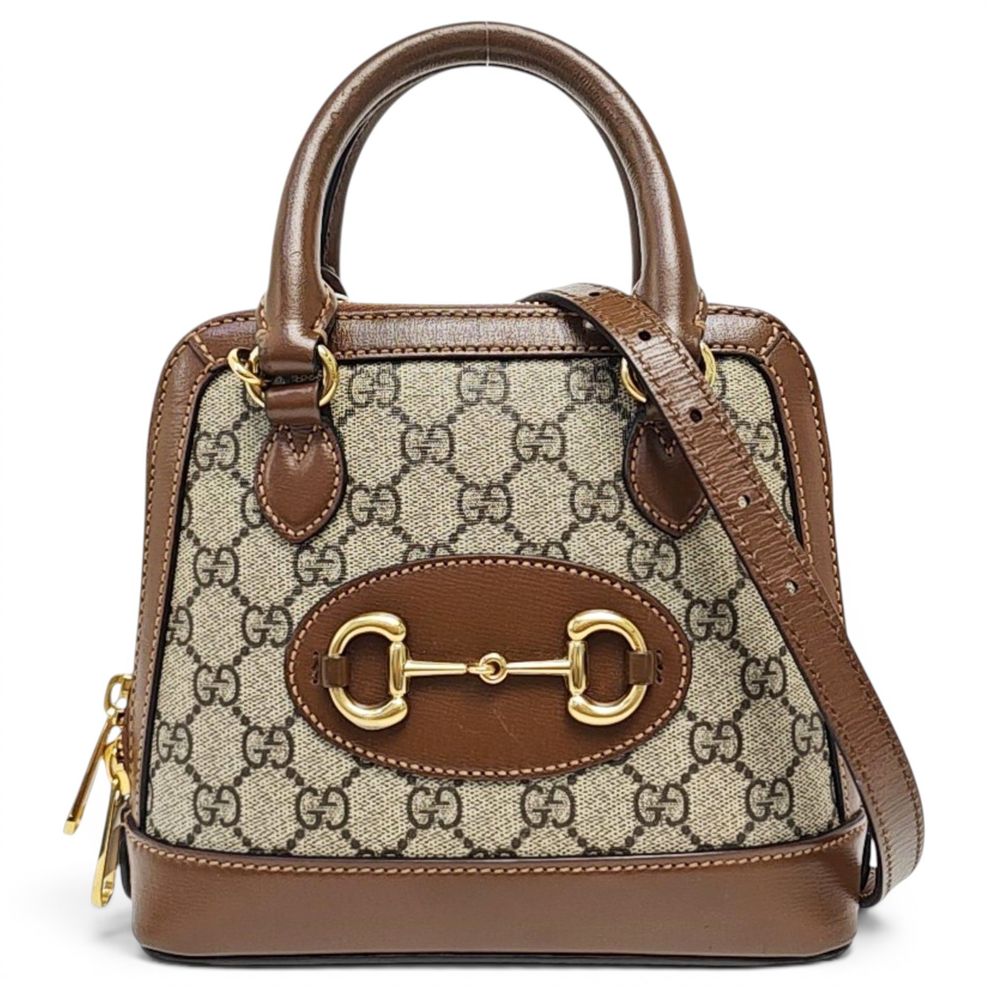 Handle Horsebit 1955 cloth handbag
