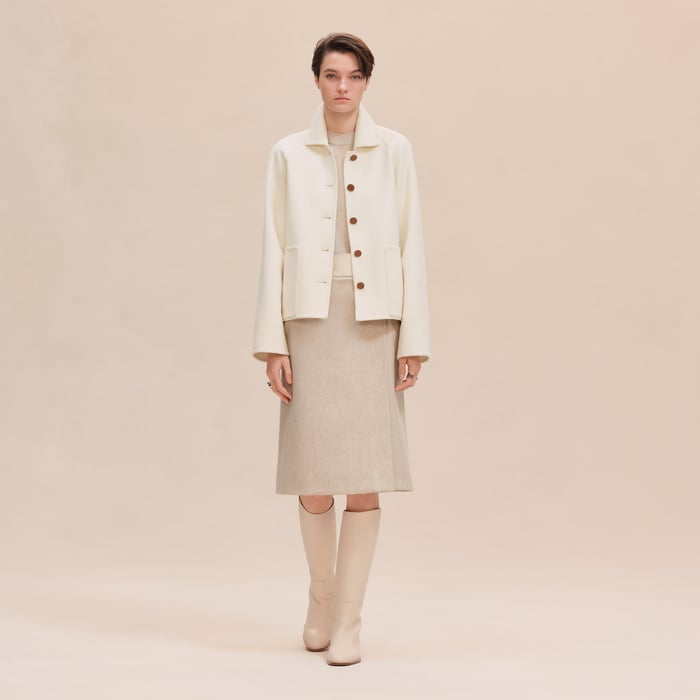 Blanc Naturel Cashmere Jacket